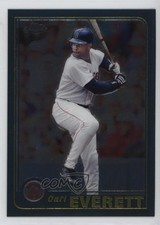 2001 Topps Chrome Carl Everett #169 tw0