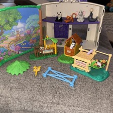 HUGE Kenner 1993 Littlest Pet Shop Petting Zoo Barn case  pet sets vintage lot