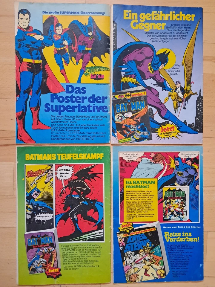 Superman präsentiert Roter Blitz Nr.15, 18, 39, 45 - Konvolut 4 Comichefte Ehapa - Bild 2 von 3