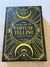 Magic Art of Fortune Telling : 52 Oracle Cards by Elsie Wild (2021, Cards,Flash