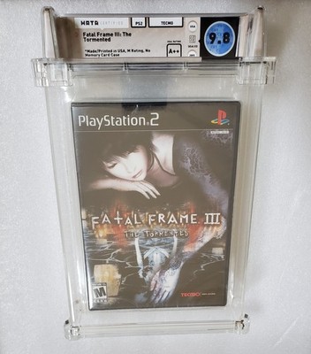 Fatal Frame 3 The Tormented(PS2) WATA 9.8 A++  RARE  MINT ( no CGC PSA VGA)