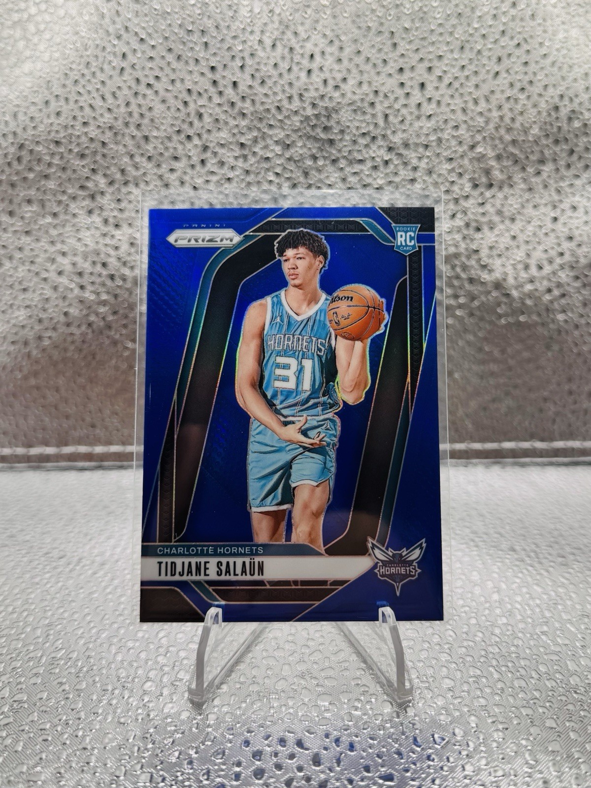 Tidjane Salaun 2024-25 Panini Prizm RC Blue Prizm 134/199 #262