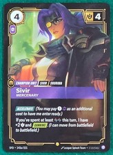 Sivir - Mercenary (Alternate Art) - Spiritforged (SFD) #143a - Riftbound TCG — live eBay listing