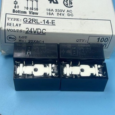 New G2RL-14-E 24VDC Power Relay 16A 24VDC 8 Pin x 1pc #F22