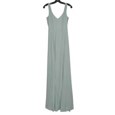 NWT Show Me Your Mumu Dress Jenn Maxi Minimalist Boho Prom Fitted Bodice XXS