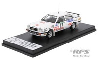 Audi Coupe Quattro Rallye Rally Portugal 1987 Fischer Zeltner 1:43 Trofeu