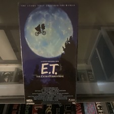 MCA Home Video E.T. The Extra-Terrestrial VHS Steven Spielberg Sci-Fi