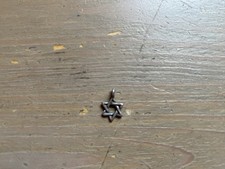 Vintage Israel Handmade Silver Pedant Magen David 925 Small 0.5 CM