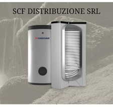BOLLITORE PUFFER SCAMBIATORE CORDIVARI PER CALDAIA POMPA DI CALORE 300 LT LITRI