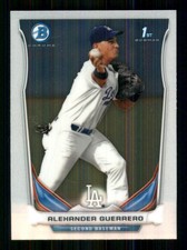 2014 Bowman #BCP106 Alexander Guerrero Los Angeles Dodgers 64074