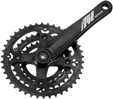 Samox AF26 MTB Crankset 175mm, 9-Speed, Forged Aluminum, 44/32/22t, JIS Taper
