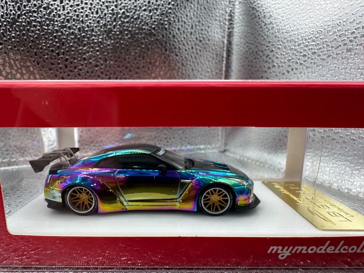 Mymodelcollect 1:64 JDM Plating LB GTR R35 Racing Sports Model
