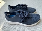 Crocs LiteRide Pacer Navy Blue Comfort Lace Up Sneaker Shoes 204967 Men's Sz 10 — photo 3