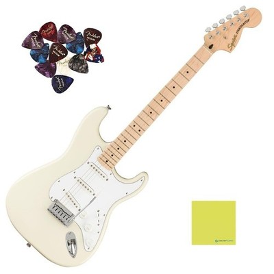 Fender Affinity Series� Stratocaster�, Maple Fingerboard, Olympic White-OPEN BOX
