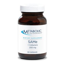 Metabolic Maintenance Same with Cofactors 200 mg, 60 Capsules