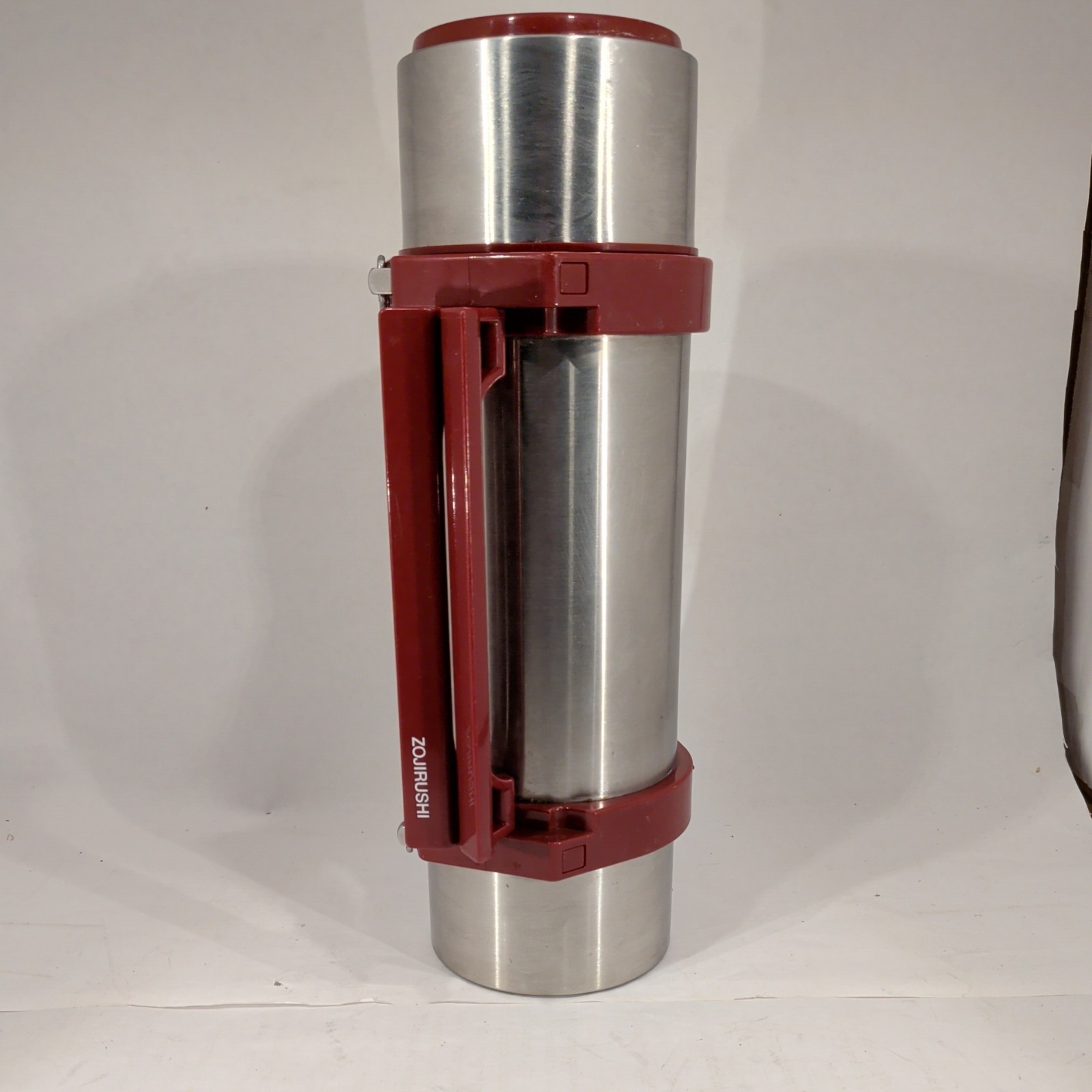 VINTAGE ZOJIRUSHI Stainless Steel Double Walled Vacuum Bottl