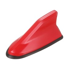 Car Shark Fin Antenna Cover 6.5"x2.6" Automotive Roof Antenna Caps, Red