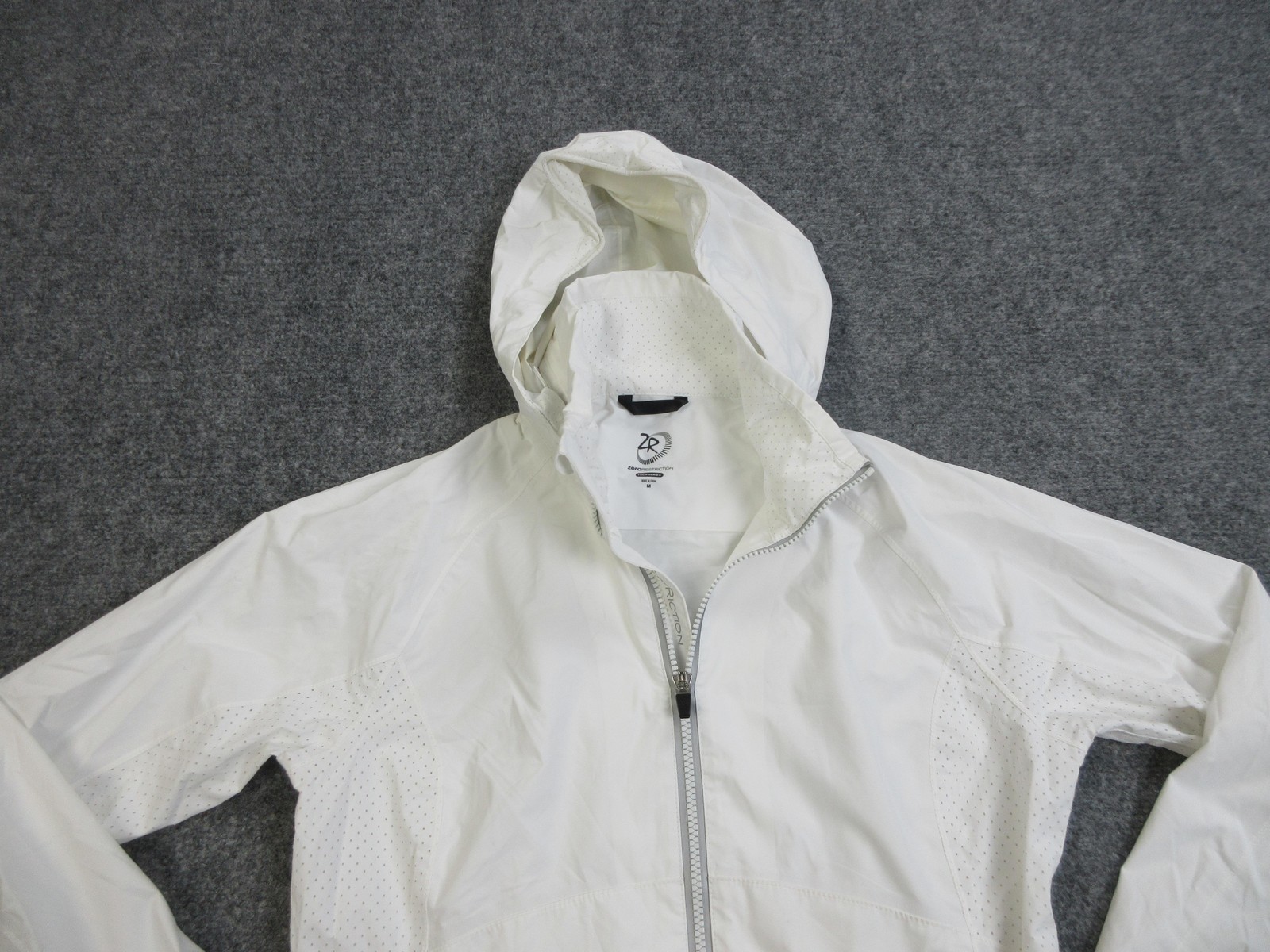 Zero Restriction Jacket Womens Medium White Tour … - image 3