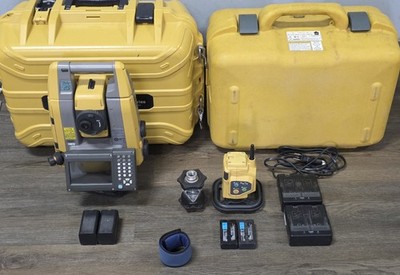 Topcon GT-1001 1'' Robotic Surveying Total Station Kit  w/ RC-5A