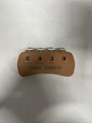 Vintage Handy Counter Money Tally Patent Pending Hong Kong Mid Century  - Picture 2 of 4