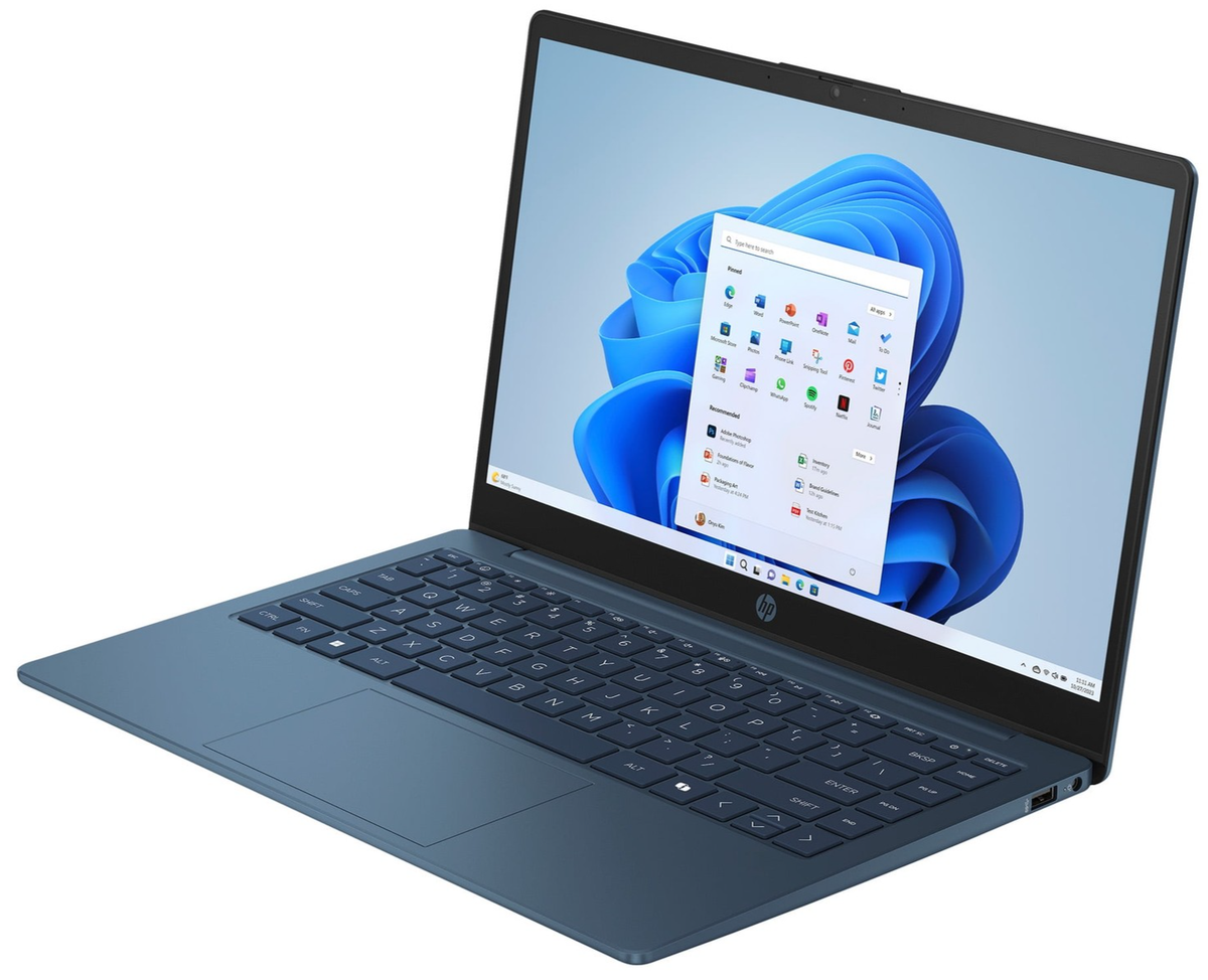 Hp ノートパソコン　PC ブルー HP Laptop 14