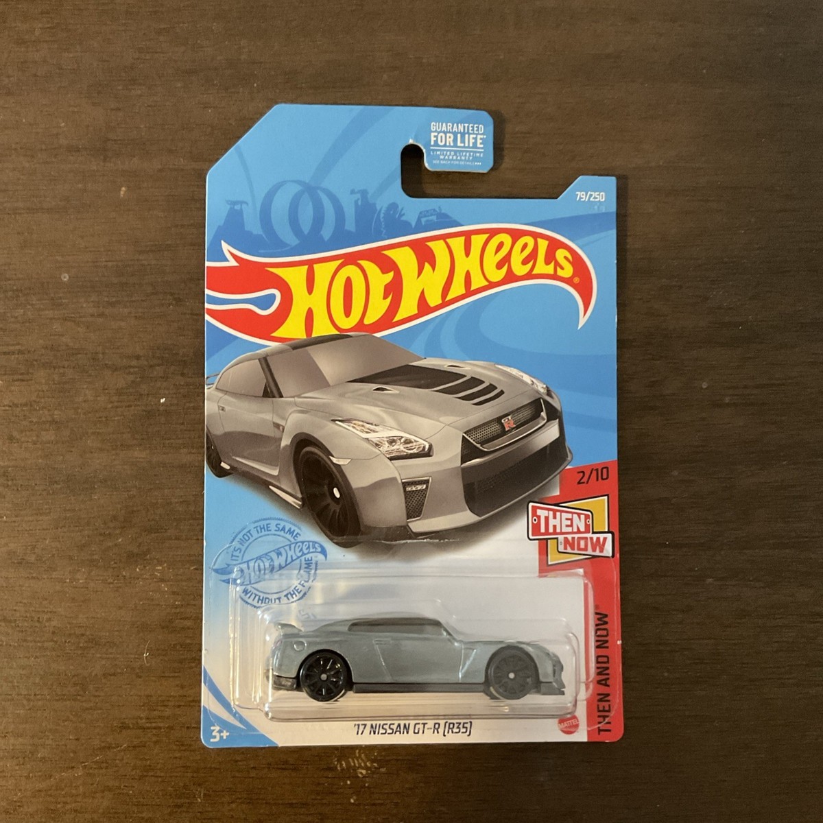 Hot Wheels 2017 Nightburnerz '17 Nissan GT-R (R35) 364/365, Gray