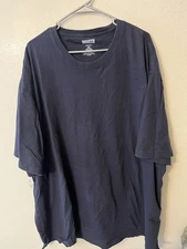 Duluth Trading Co. Long-tail T Shirt Men's Size 4XL navy  Short Sleeve