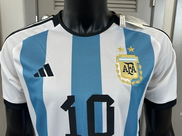 Messi Argentina 2022 World Cup Home Jersey – Player Version Adidas