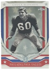 2008 Topps Chrome Honor Roll #HR-CB Chuck Bednarik Philadelphia Eagles