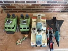 Vintage 80s/90s GI Joe Lot Of 6 Vehicles - Incomplete