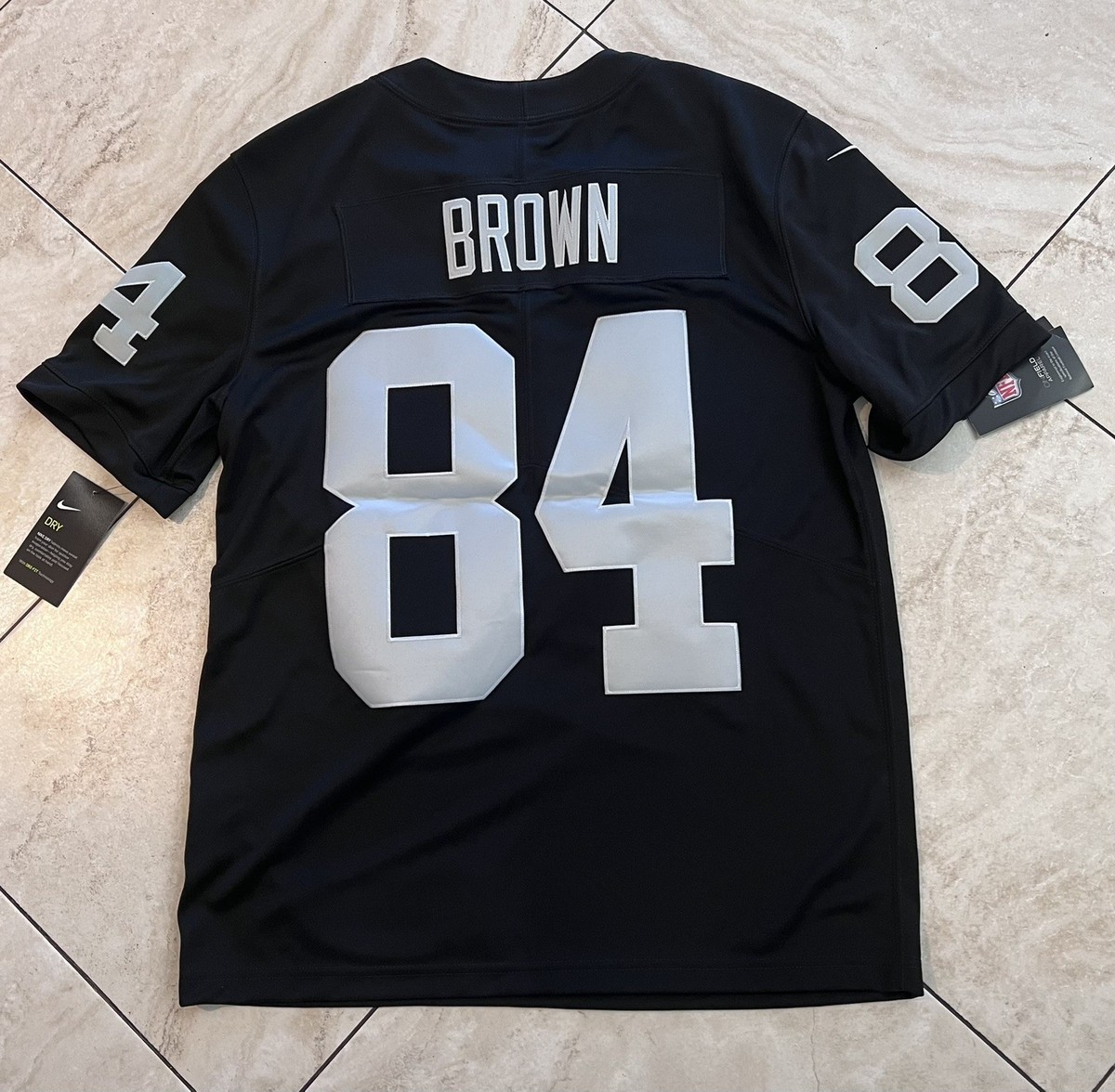 NIKE レイダース NFLユニフォーム BROWN 84 サイズS 黒 s-l1200.jpg