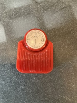 Vintage Renwal Plastic Dollhouse Bathroom Scale