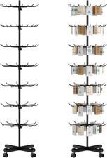 Retail Display Stand 7 Tier Rotating Rack For Store Display Shelves,Jewelry