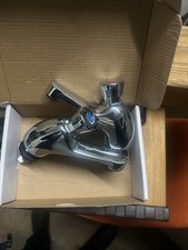 1/2" Basin Sink Taps Push Down Delay, Self-Closing, Non-Concussive