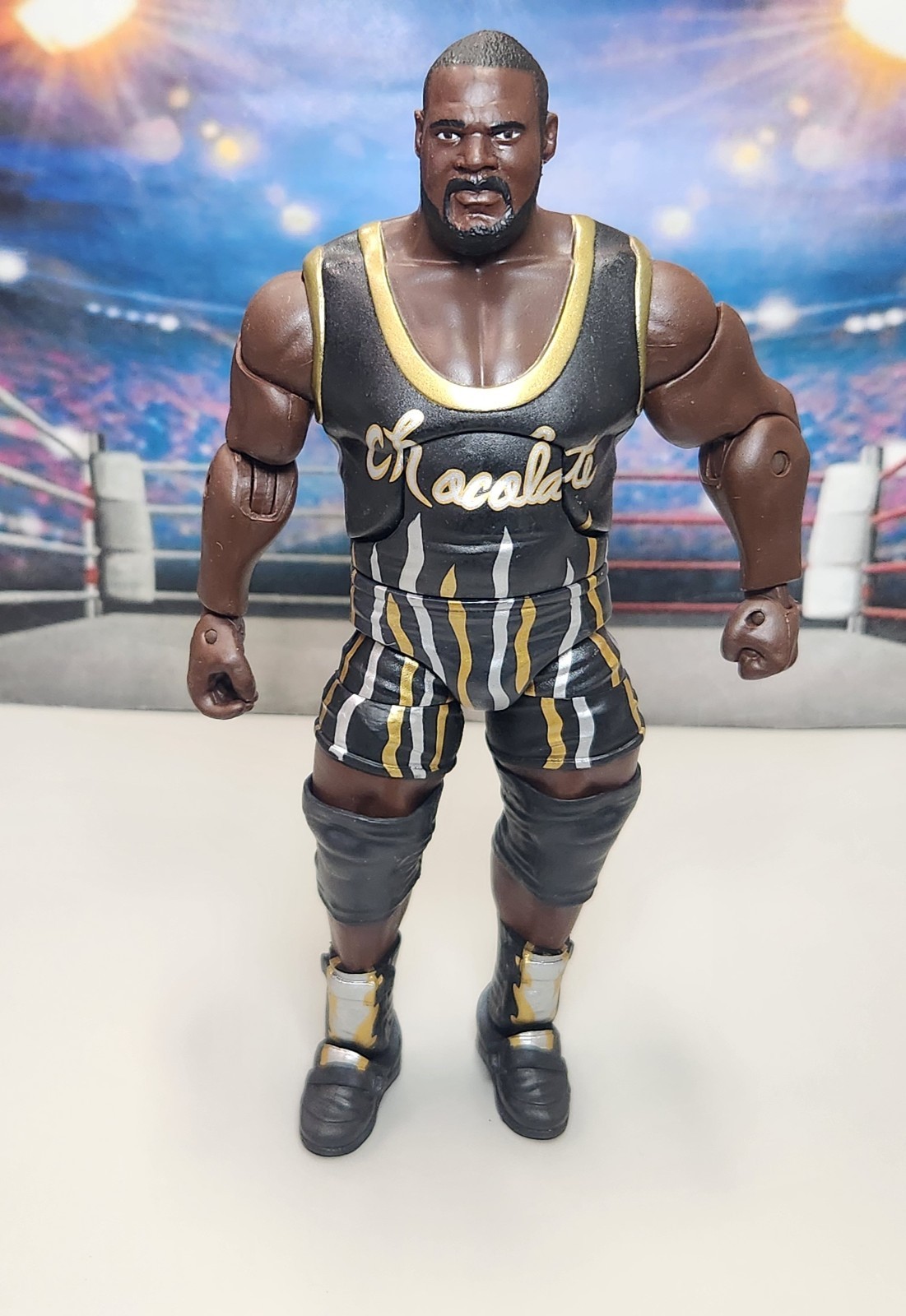 WWE Elite Fan Central Sexual Chocolate Mark Henry Figure Mattel