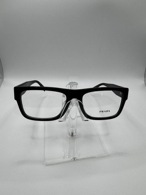 Brand New Authentic Men s Prada Glasses Model VPR15Y-F In Black Color