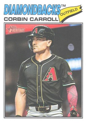 2026 Topps Heritage #383 - Corbin Carroll Arizona Diamondbacks | eBay