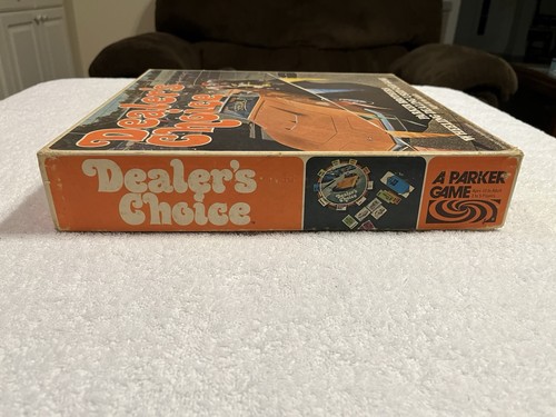 Dealer’s Choice Vintage Board Game Parker Brothers #14 Used Cars COMPLETE 1972 - Picture 13 of 14