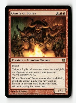 Oracle of Bones R - Born of the Gods 103 MP MTG