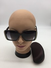 Chanel Women's Full Rim Black Frame Trendy Sunglasses 62-20-140 Grey Lenses