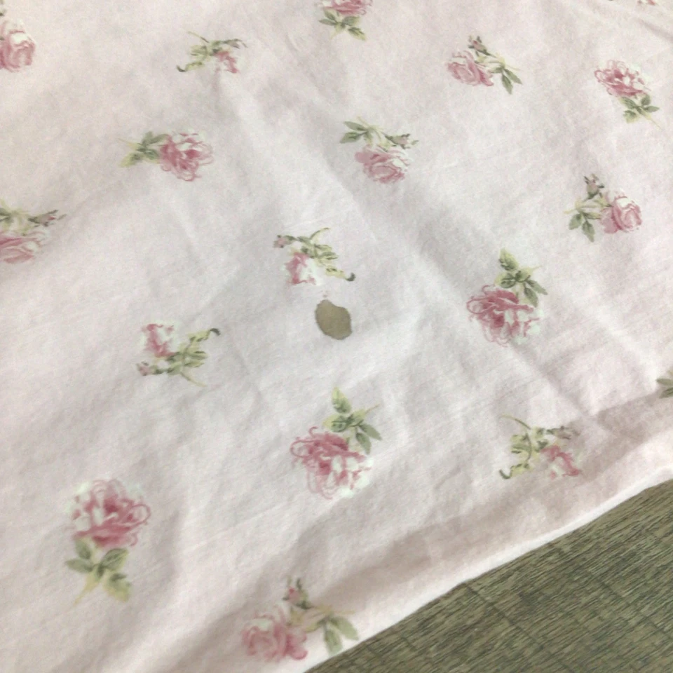 Просто потертый шик плавающая роза розовый цветочный плоский лист 92 x 76 ~ вопросы - Изображение 4 из 4