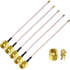 TUOLNK SMA to IPX SMA Male to UFL/U.FL/MHF1 Coaxial Cable IPX to SMA Male Plu...