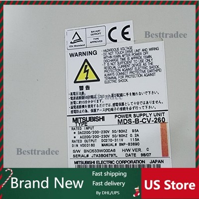 MITSUBISHI MDS-B-CV-260 POWER SUPPLY EXCELLENT WORKING FREE SHIP  US Free TAX