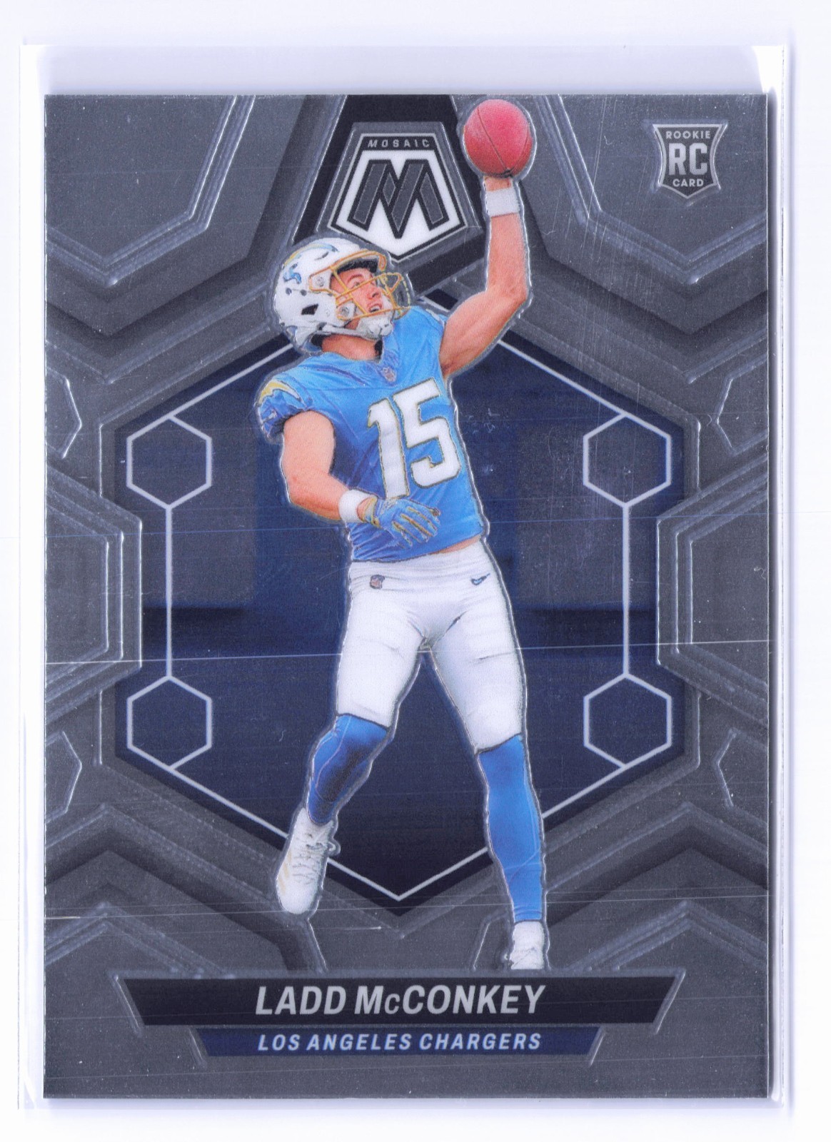 2024 Panini Mosaic - Rookies Ladd McConkey #334 (RC) Rookie Card