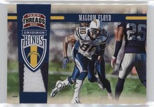 2011 Panini Threads Pro Gridiron Kings Materials Prime 47/99 Malcom Floyd fm0