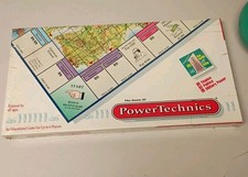 Power Technics Board Game Finance Politics Military Power Sealed Rare