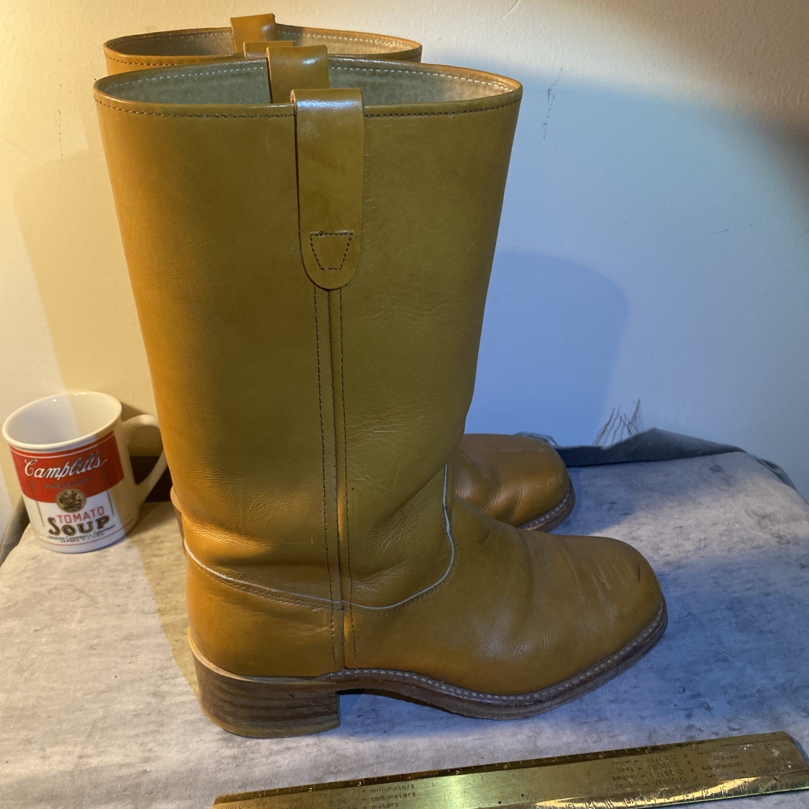 Vintage 70’s Sears Campus Banana Boots 9.5M