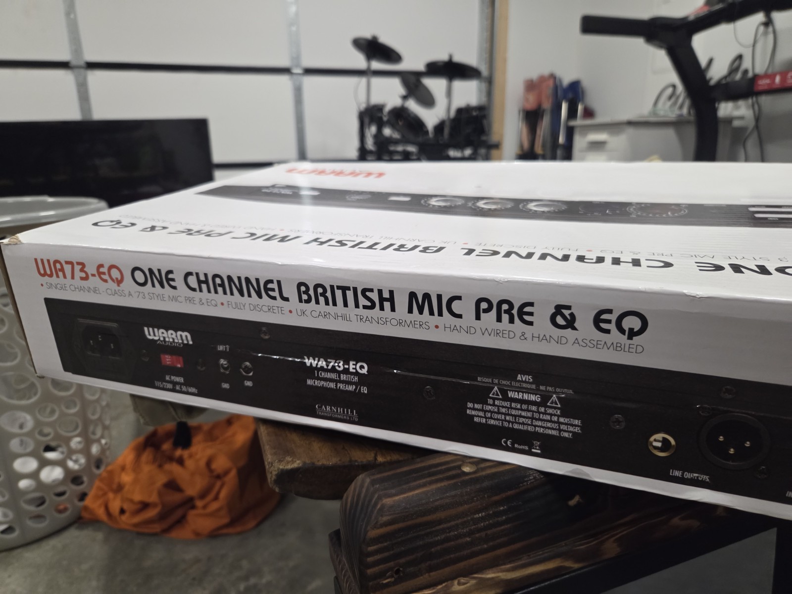 Warm Audio WA73-EQ Single Ch Neve 1073-Style Microphone Pre amp Mic //ARMENS//