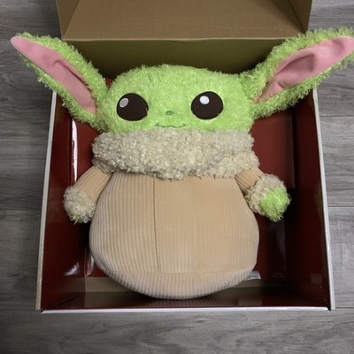 Star Wars Talking Grogu ''Baby Yoda'' 12 In. Soft 'N Fuzzy Plush - The Mandalorian