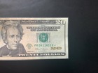 2017A $20 DOLLAR BILL PK06116110*Fancy serial number — photo 3
